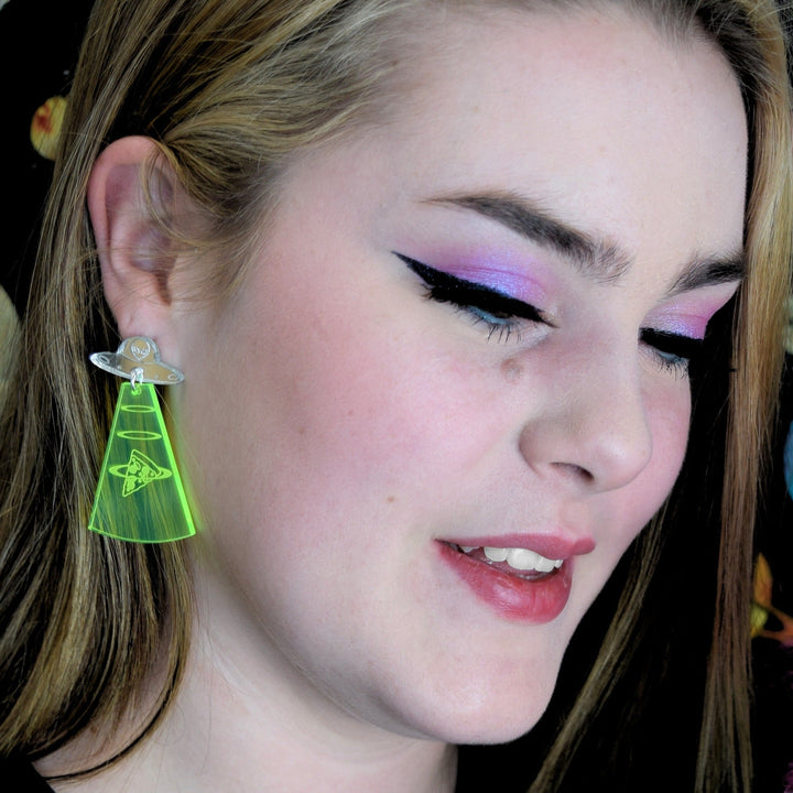 LAST CHANCE! Pizza Abduction Earrings