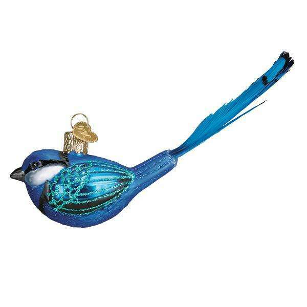 Old World Christmas Hanging Fairy Wren Blown Glass Ornament
