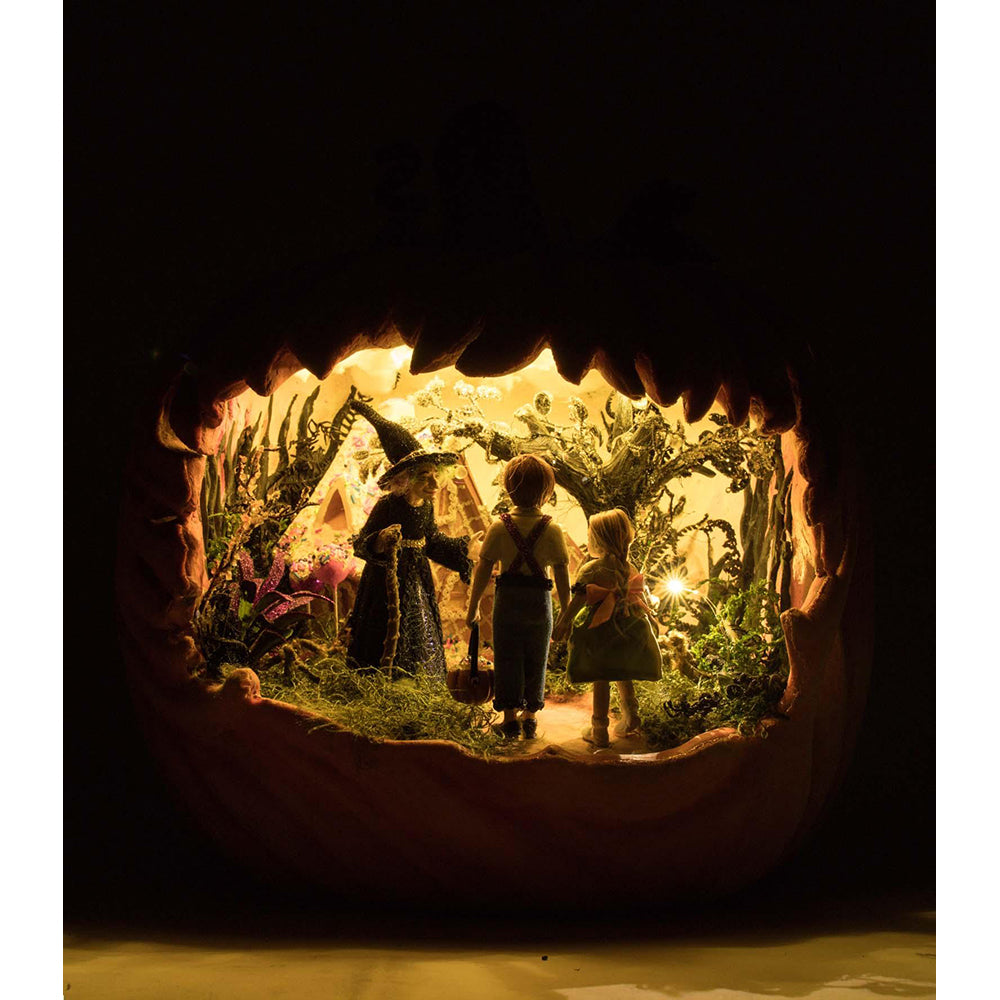 Hansel and Gretel Pumpkin Scene by Katherine's Collection image 1