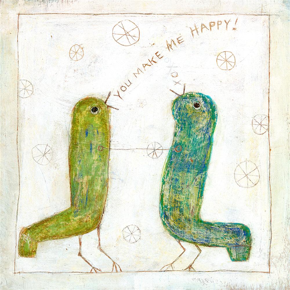 "Happy Birds" Art Print - Quirks!