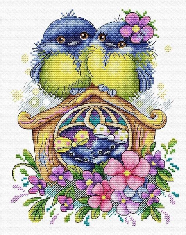 Happy Family SM-397 Counted Cross Stitch Kit