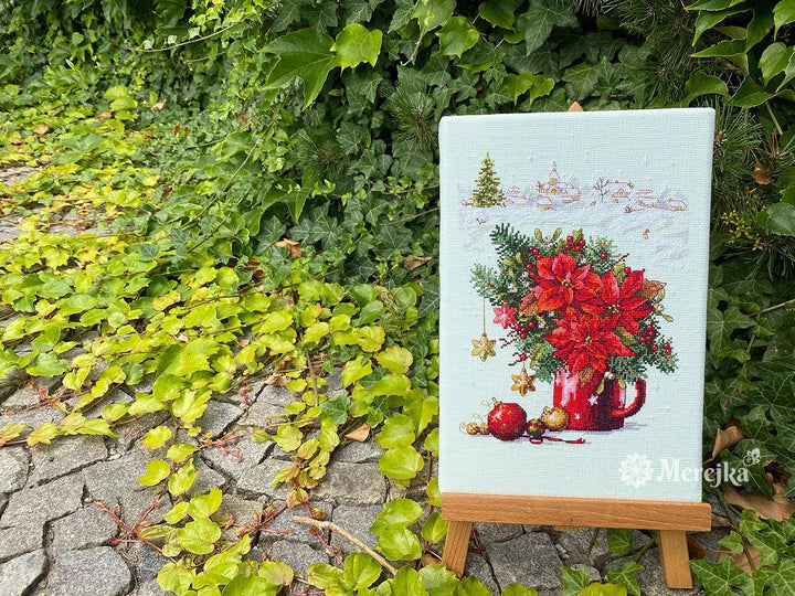 Happy Holiday K-194 Counted Cross-Stitch Kit