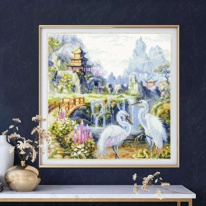 Happy Morning 550-756 Counted Cross-Stitch Kit
