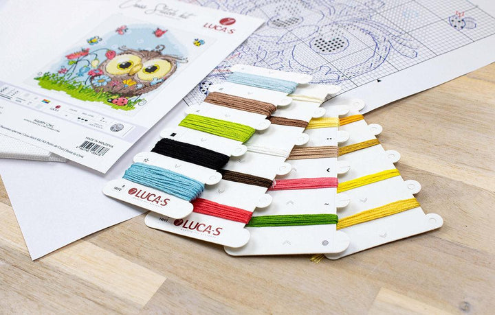 Happy Owl B1401L Counted Cross-Stitch Kit