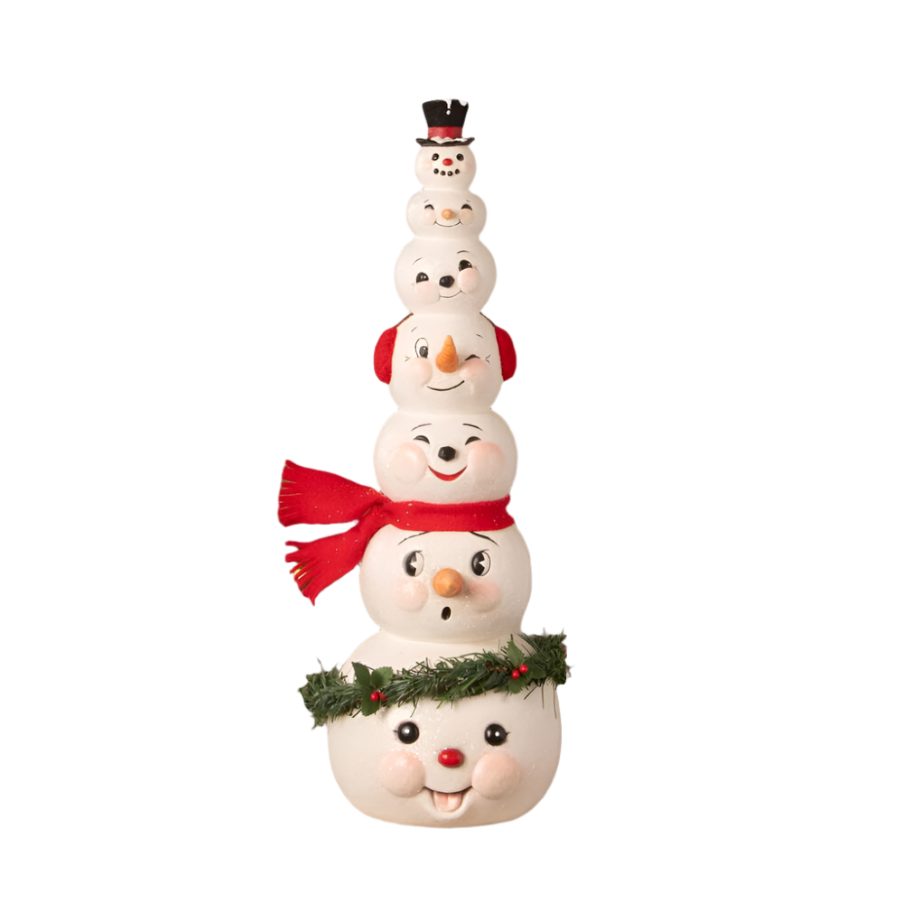 Happy Snowman Stack by Bethany Lowe Designs