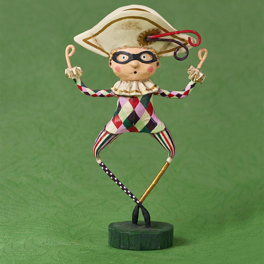 Harlequin Dancer Nutcracker Figurine by Lori Mitchell - Quirks!