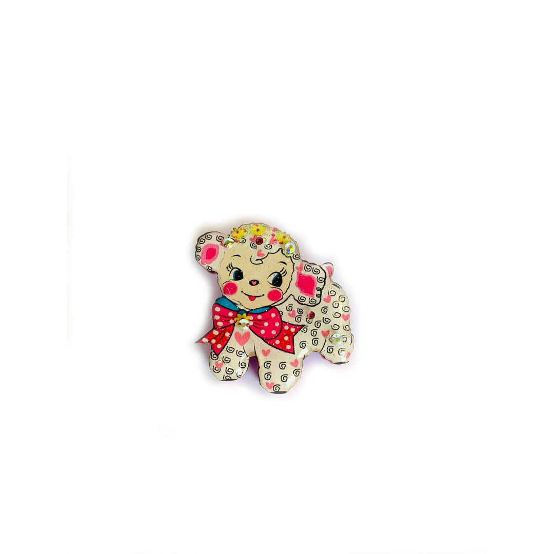 Harry the Little Lamb Brooch