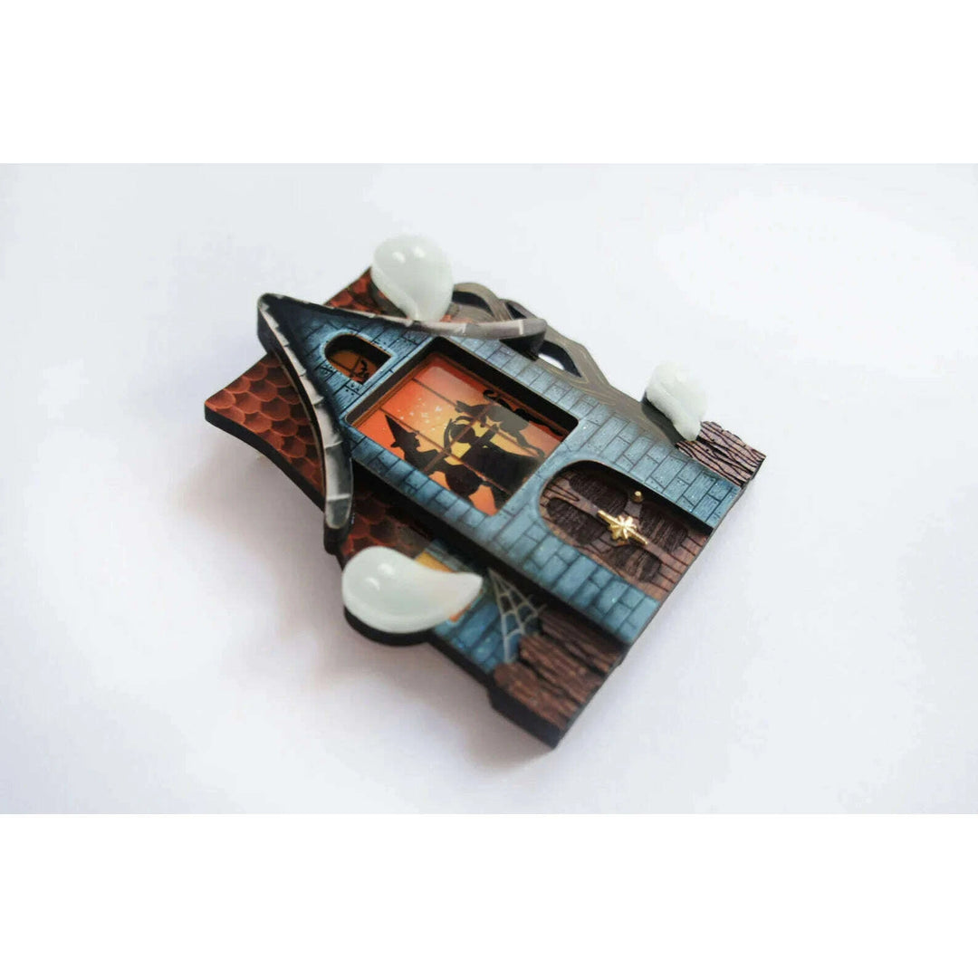 Haunted House Halloween Brooch by Laliblue - Quirks!