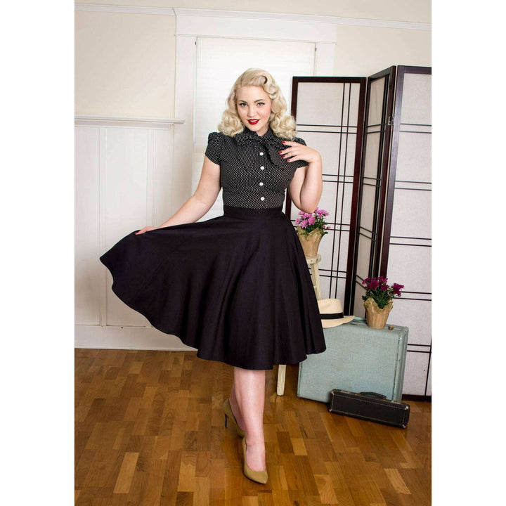 Haute Circle Skirt - Go Getter Black