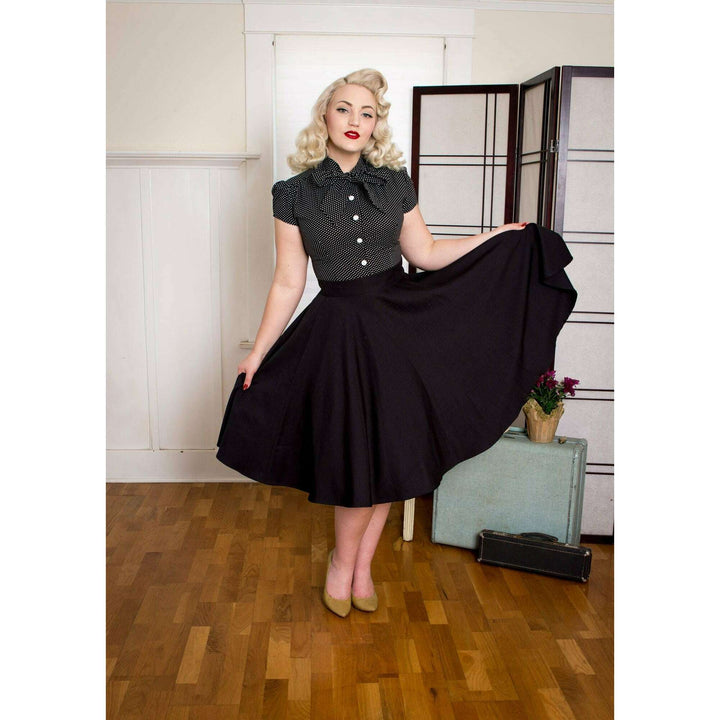 Haute Circle Skirt - Go Getter Black