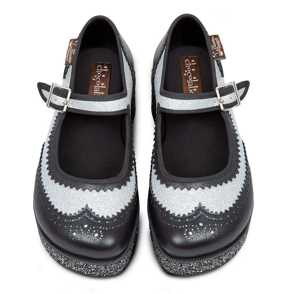 Havana Glitter Women's Mary Jane Platforms