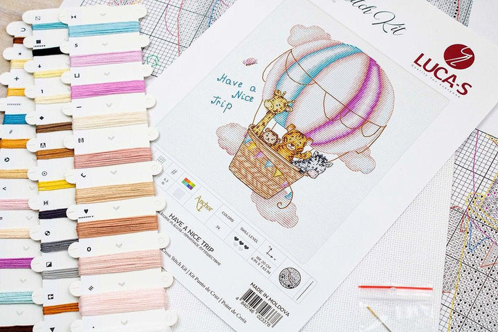 Have a nice trip B1191L Counted Cross-Stitch Kit