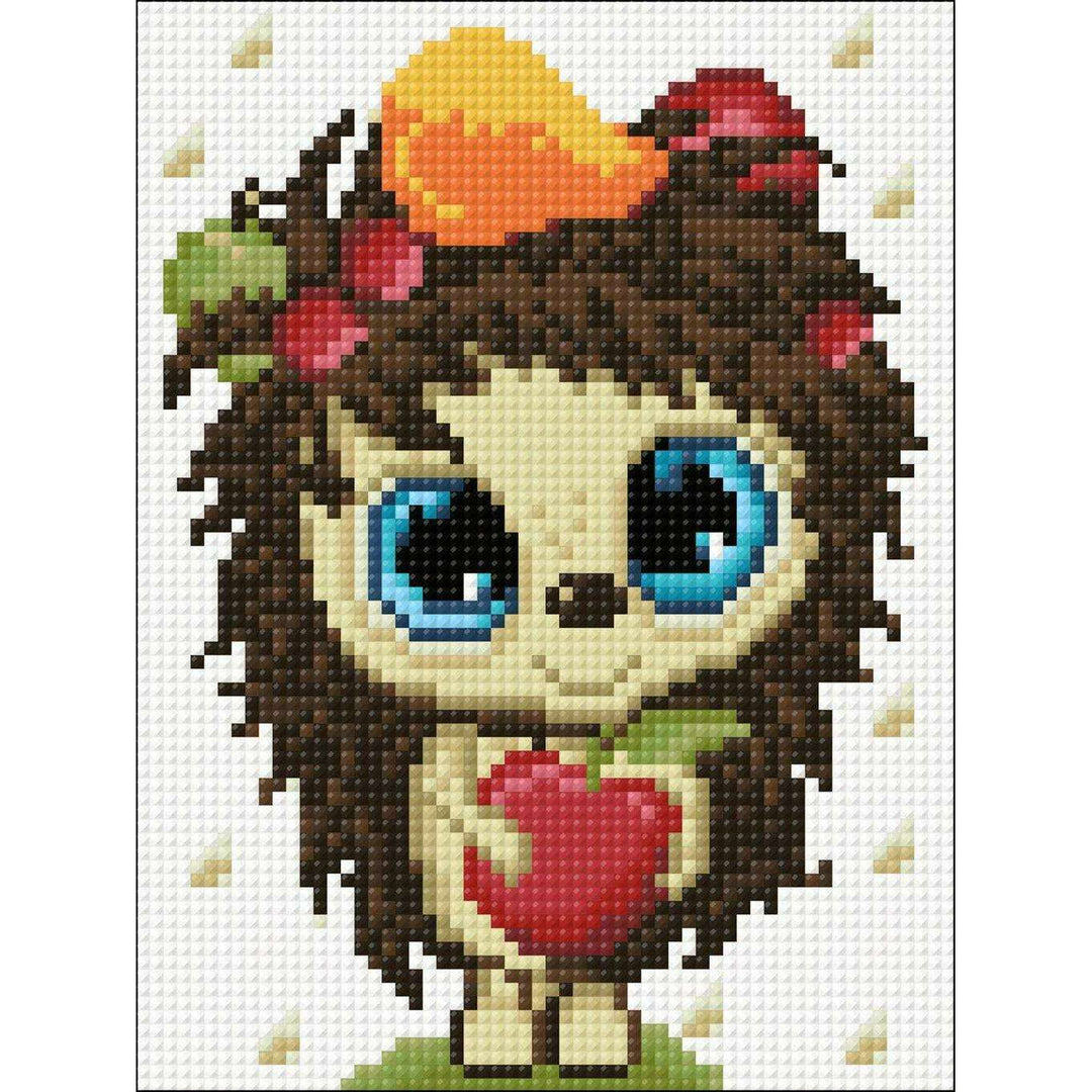 Hedgehog CS2704 5.9 x 7.9 inches Crafting Spark Diamond Painting Kit