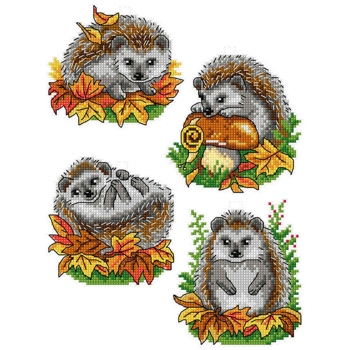 Hedgehogs 202CS Counted Cross-Stitch Kit