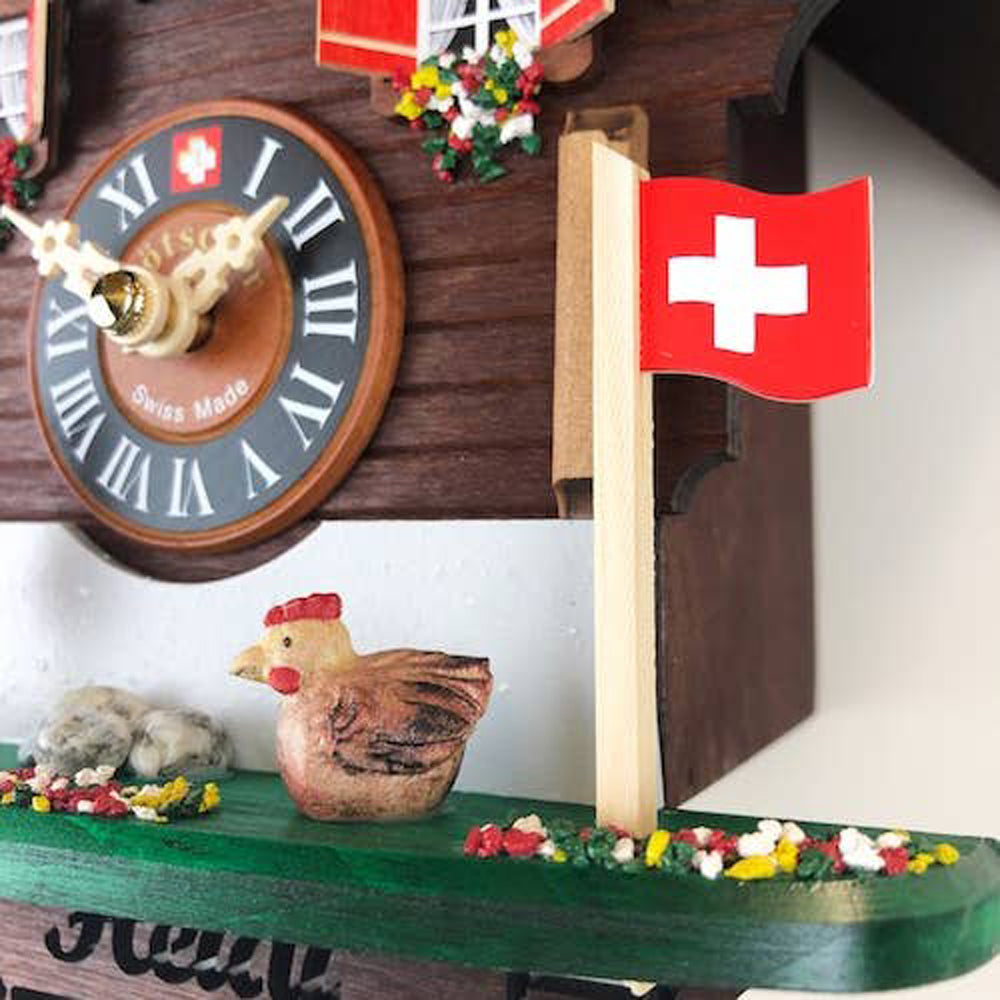 Heidi and Chicken Chalet by Kit Cat Klock  2