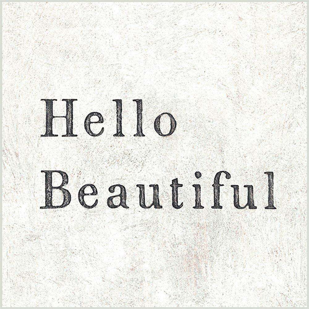"Hello Beautiful" 15" x 19" Art Print - Quirks!