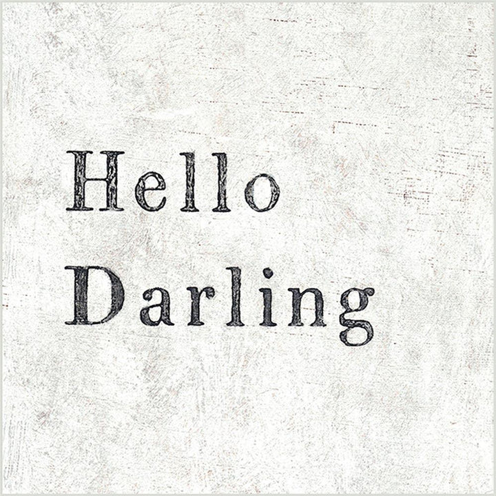 "Hello Darling" 15" x 19" Art Print - Quirks!