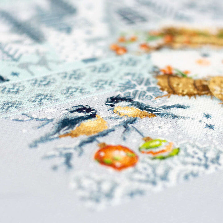 Hello,Winter! 540-701 Counted Cross-Stitch Kit