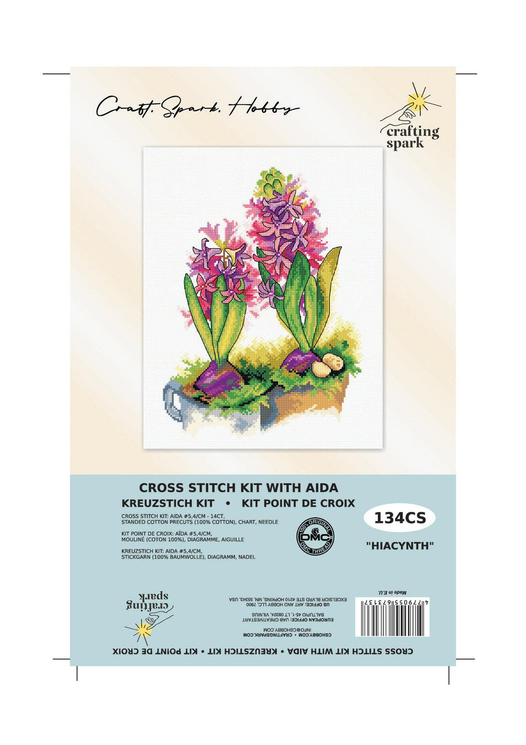 Hiacynth 134CS Counted Cross-Stitch Kit