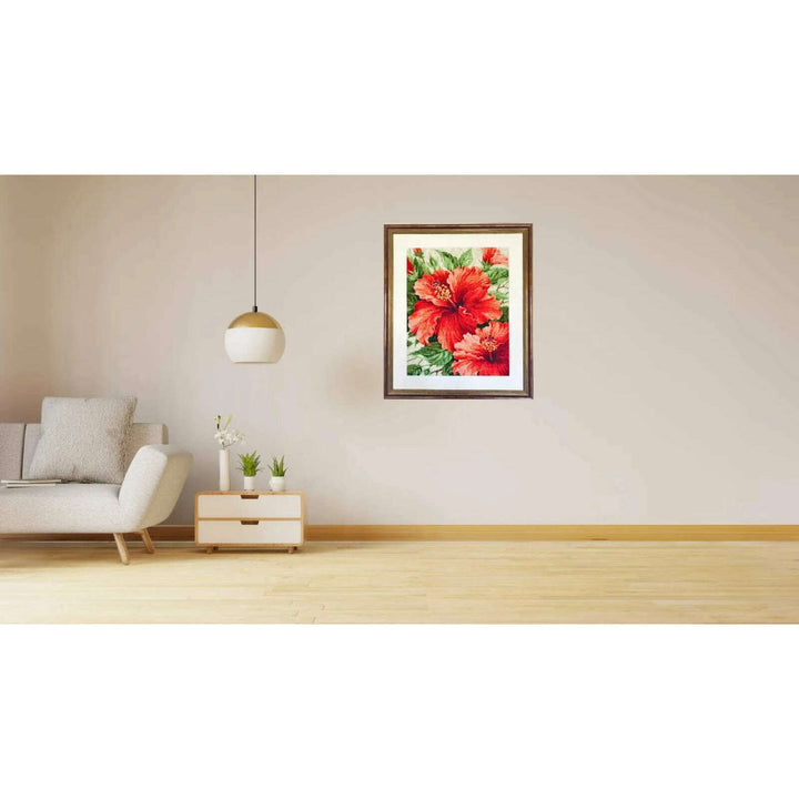 Hibiscus R1967 Counted Cross Stitch Kit