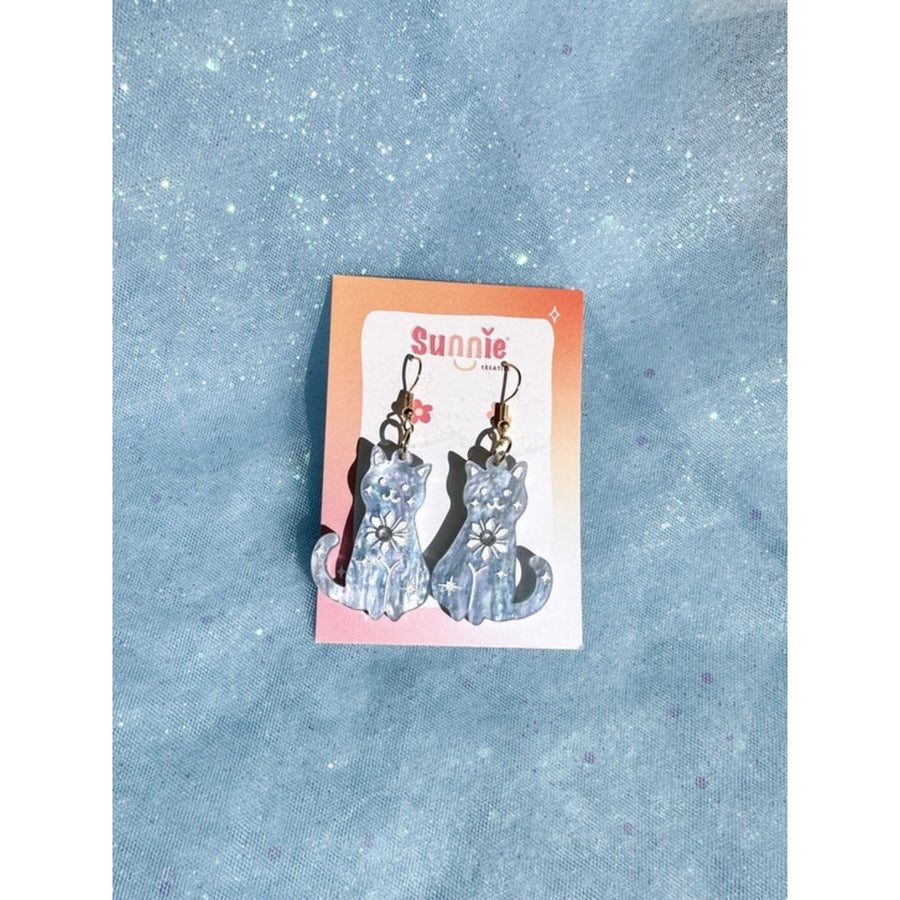 Holiday Cat Friends Earrings 