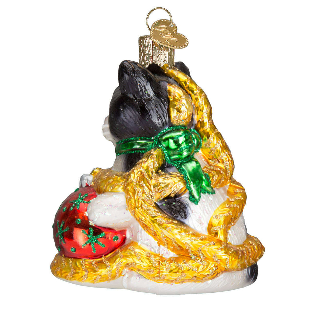 Holiday Kitten Ornament