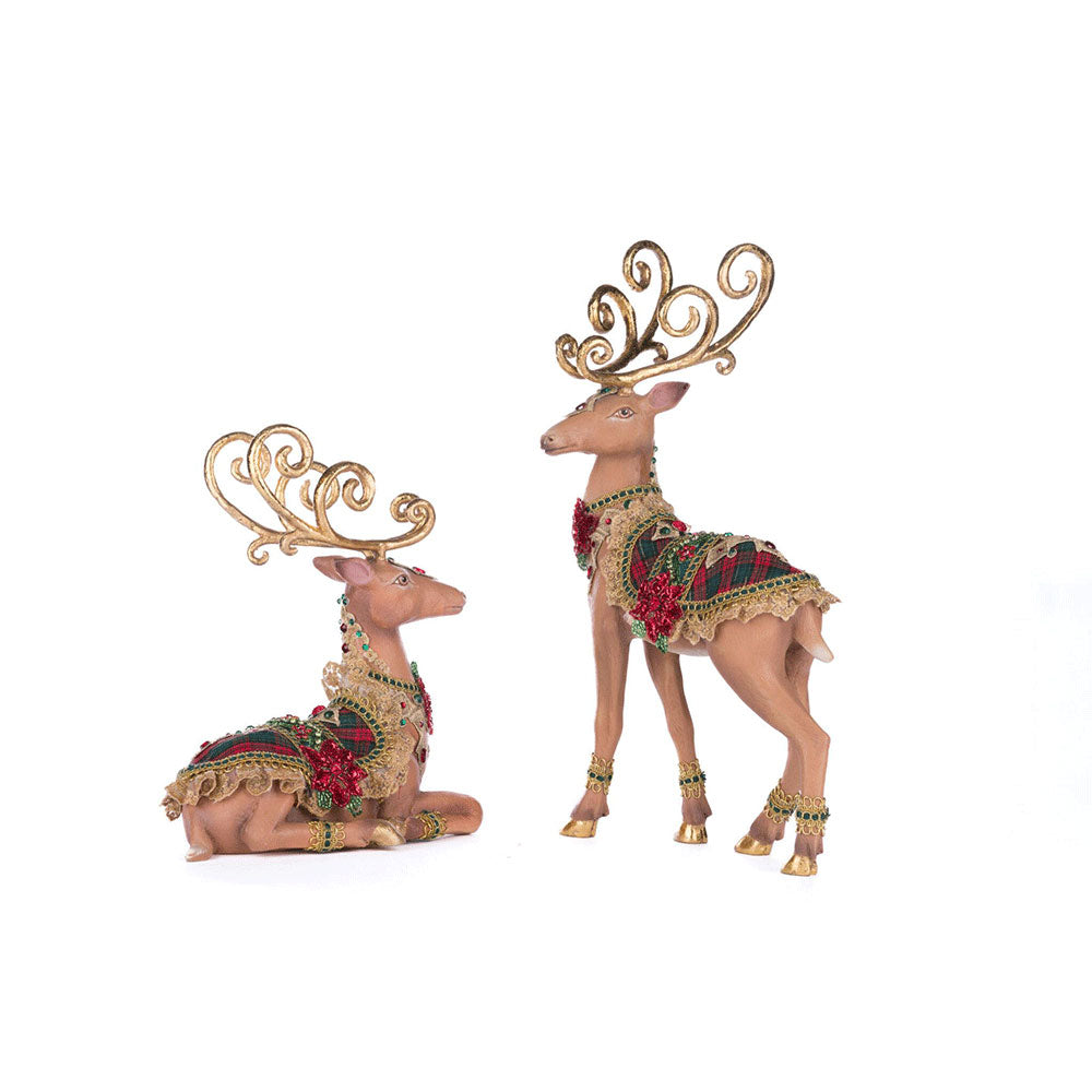 Holiday Magic Deer Assortment of 2 by Katherine's Collection image 3