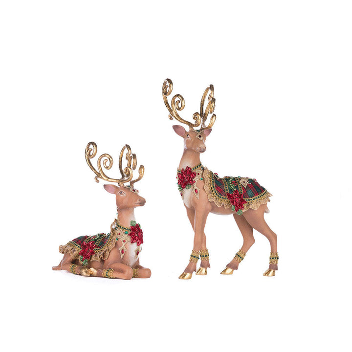 Holiday Magic Deer Assortment of 2 by Katherine's Collection image