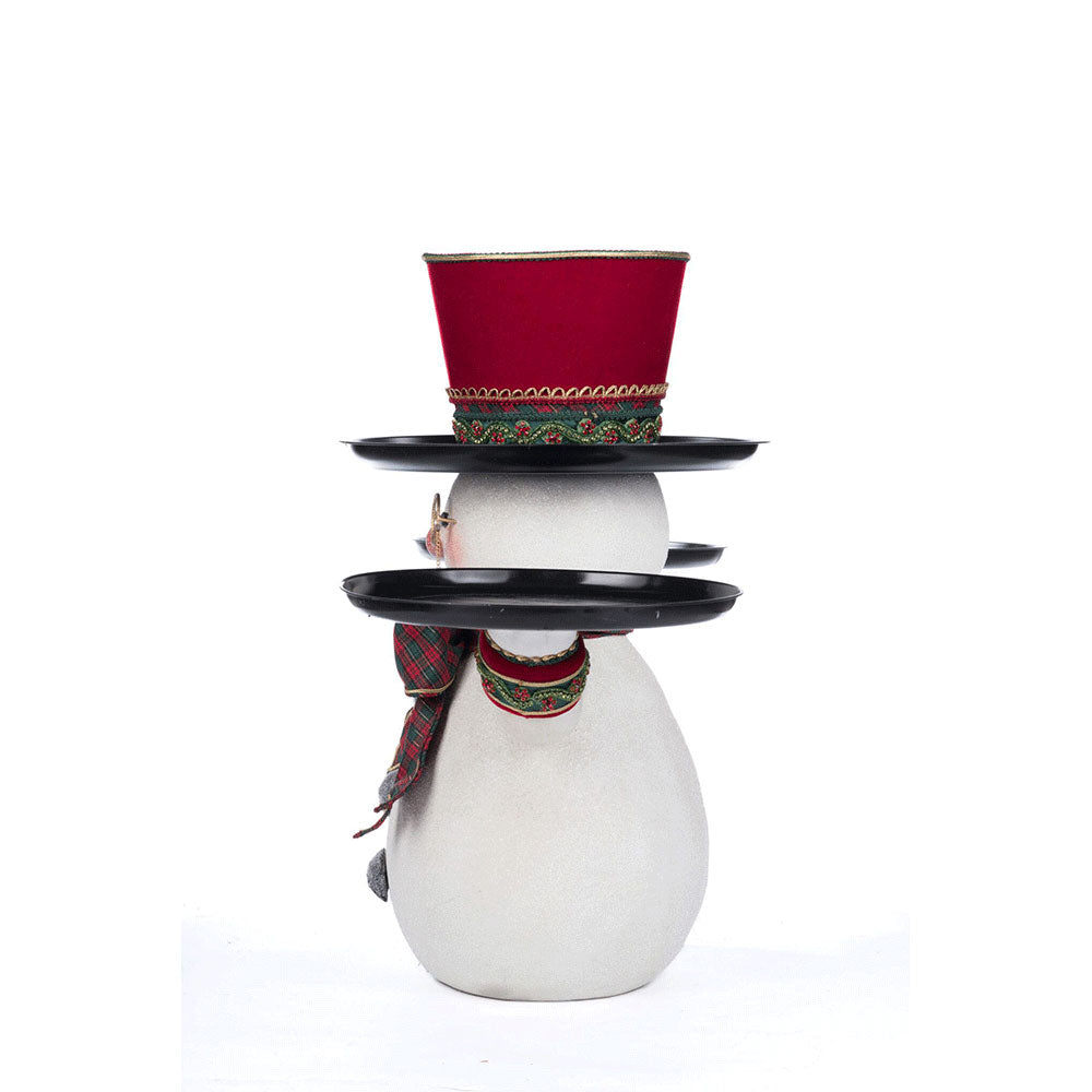 Holiday Magic Snowman Serving Piece by Katherine's Collection image 3