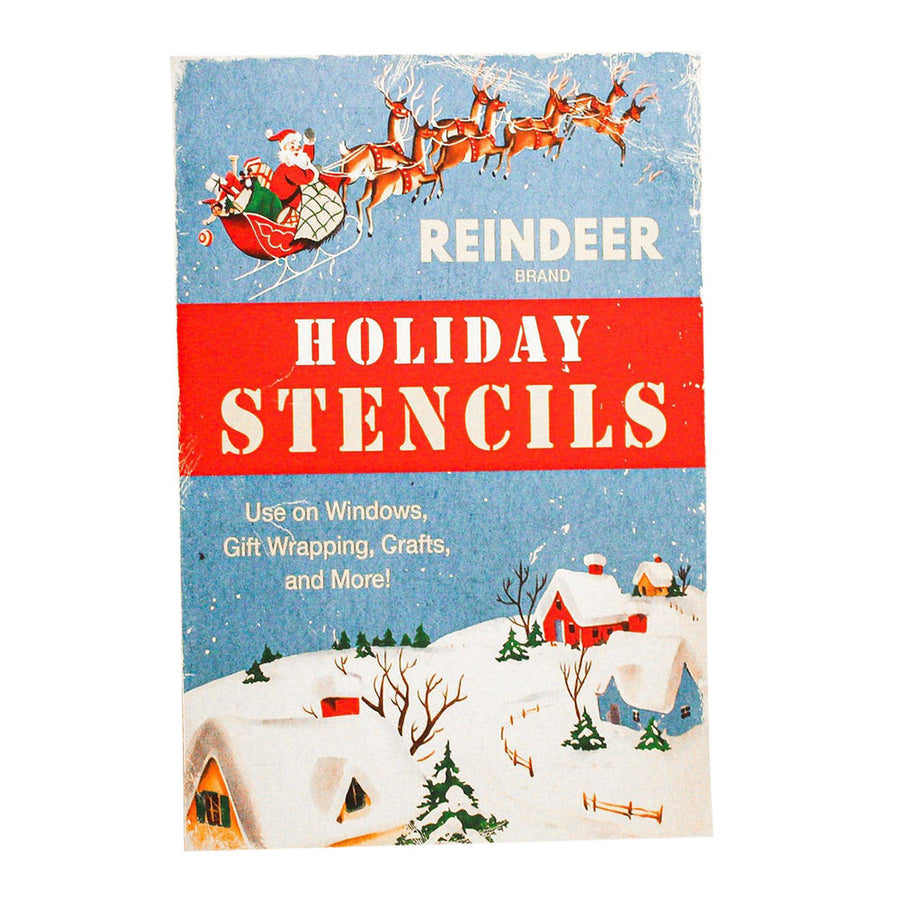 Holiday Stencils Christmas Box Art Wood Cutouts by Sawmill Shop