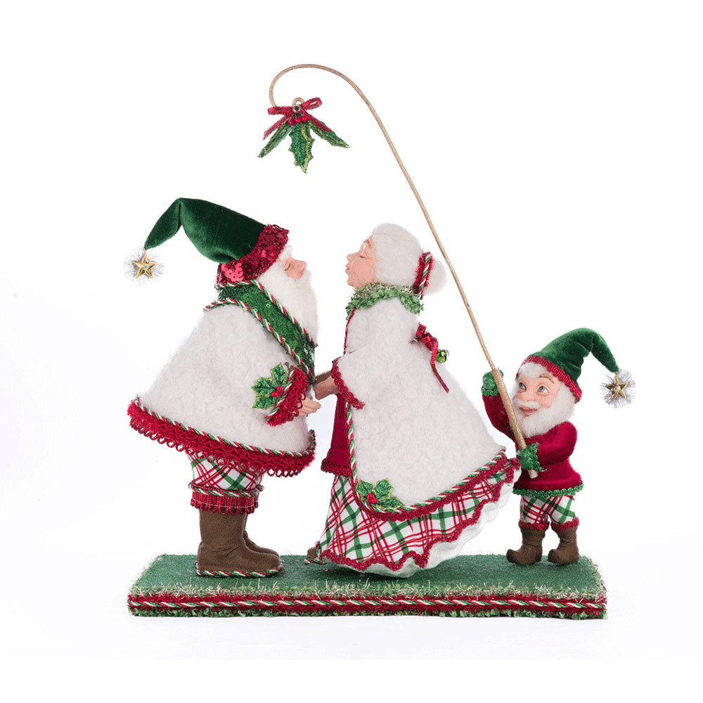 Holly Woods Mr. And Mrs. Claus Under The Mistletoe by Katherine's Collection image