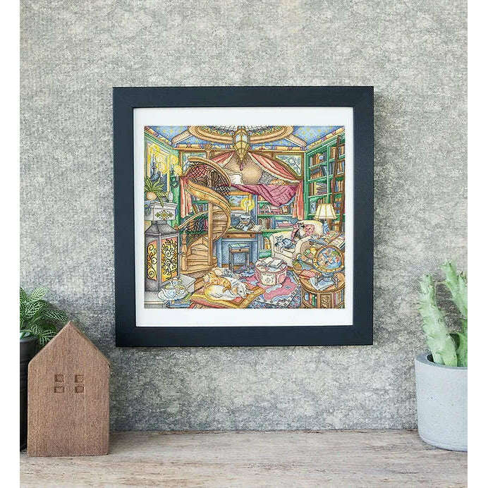 Home Library L8084 Counted Cross Stitch Kit