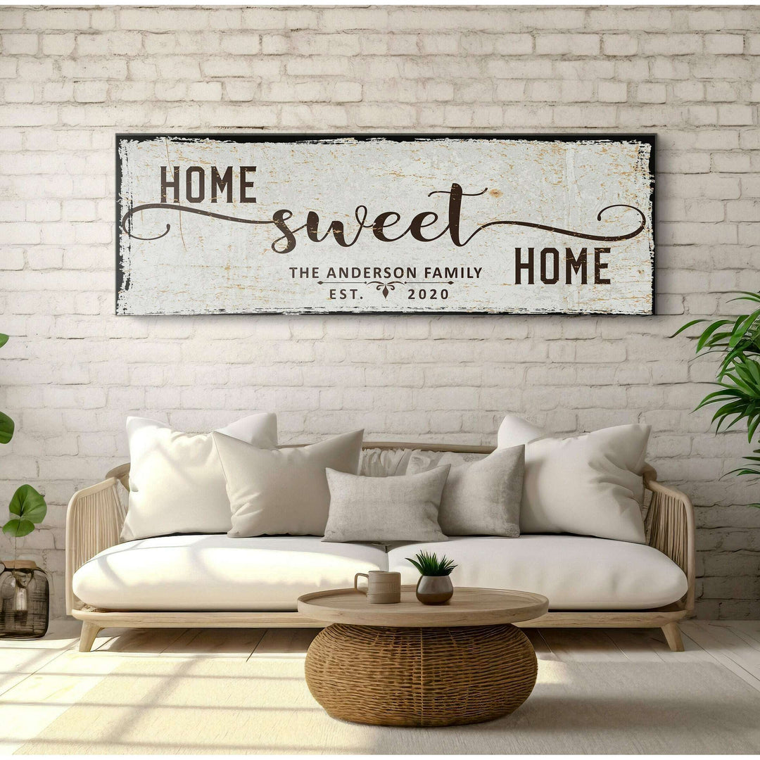 Home Sweet Home Sign