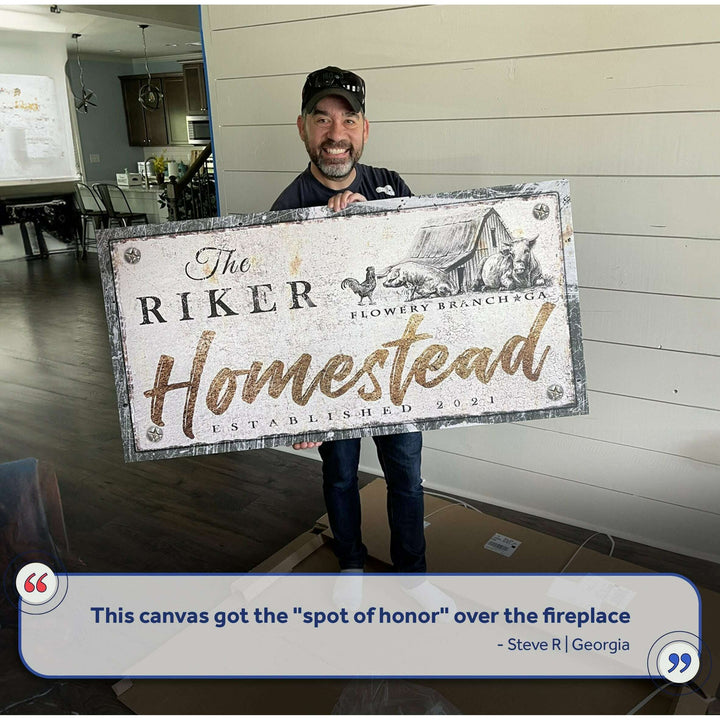 Homestead Sign IV