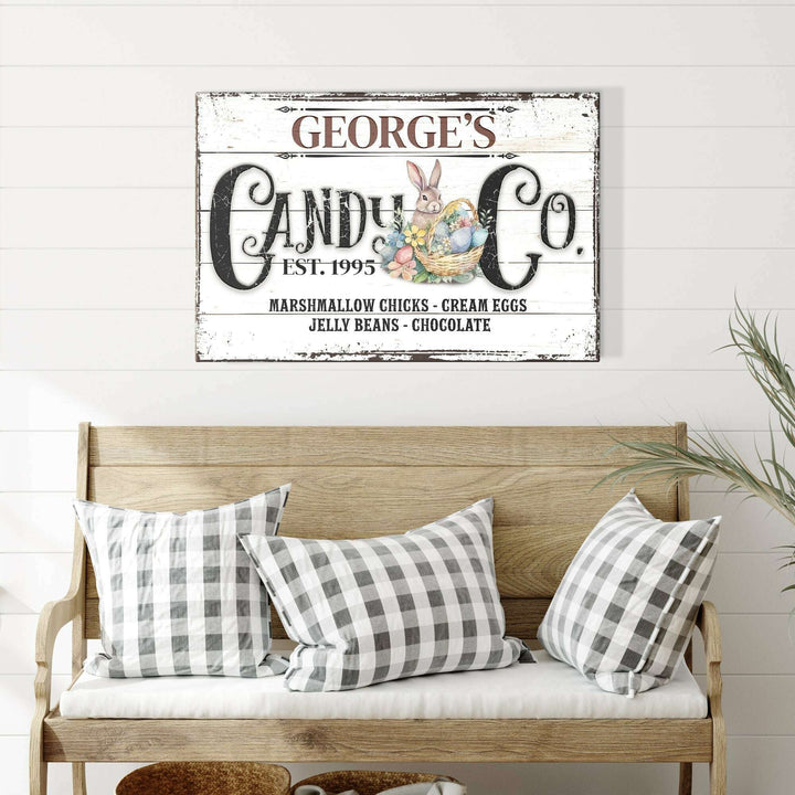 Honey Bunny Candy Company Sign II