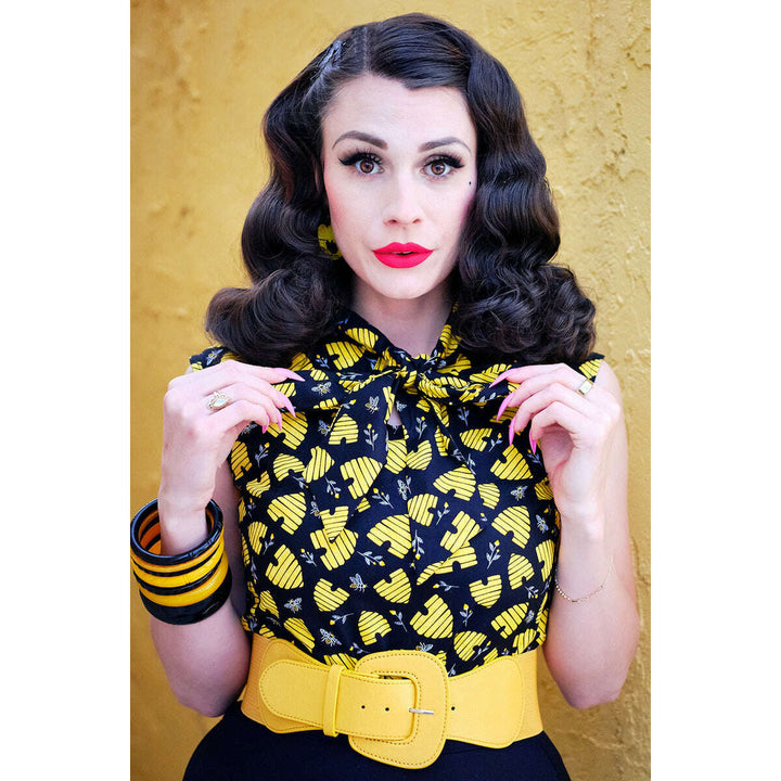 Honey Hives Bow Top