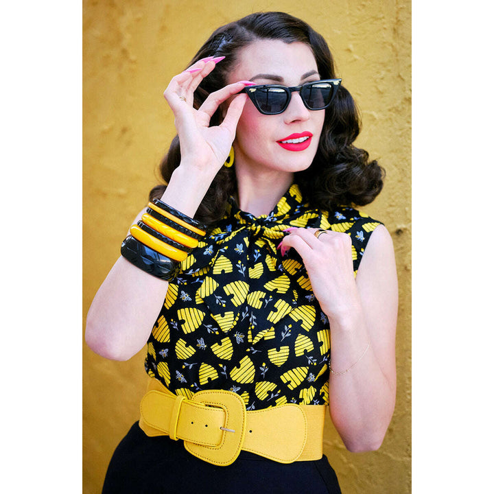 Honey Hives Bow Top