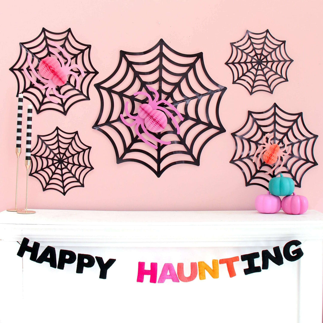 Honeycomb Spiders with Paper Webs