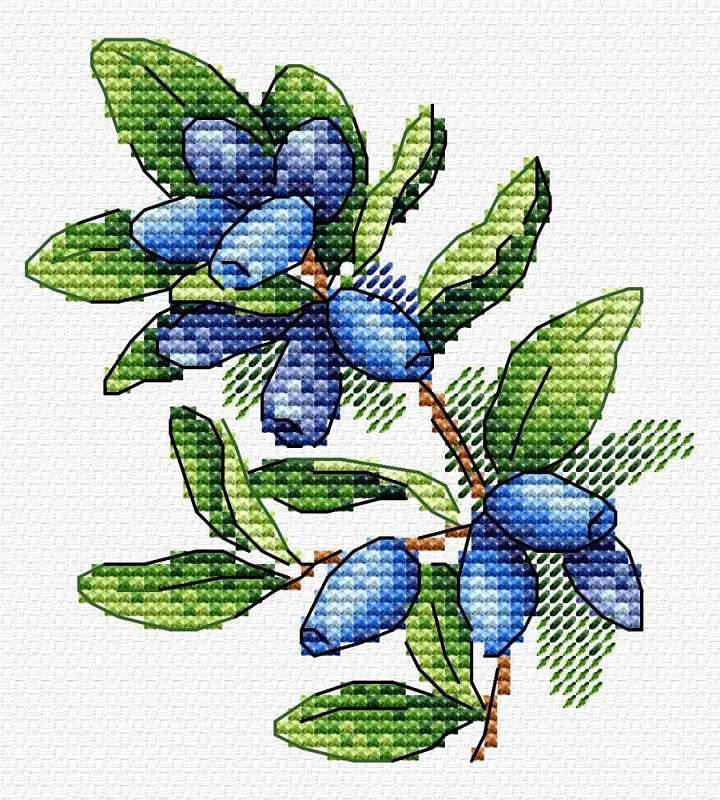 Honeysuckle SM-600 Counted Cross Stitch Kit