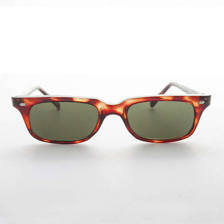 Horn Rim Beatnik Vintage Sunglass Rare Low Profile Style - Wilson
