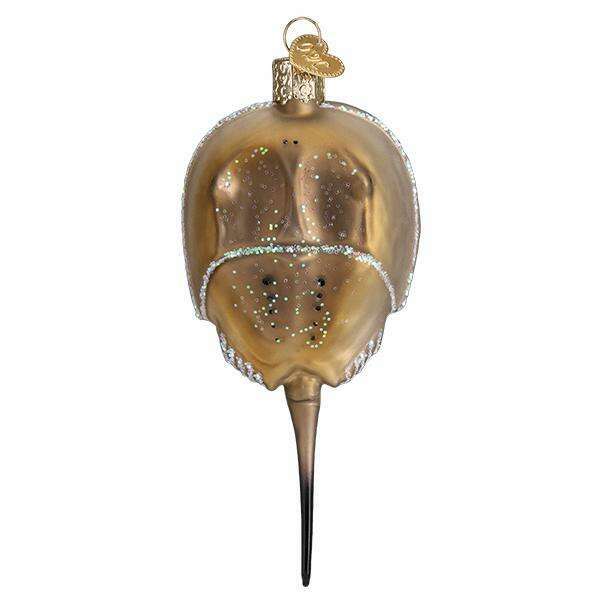 Old World Christmas Horseshoe Crab Blown Glass Ornament