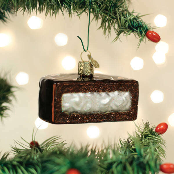 Old World Christmas Hostess Ding Dong Blown Glass Ornament