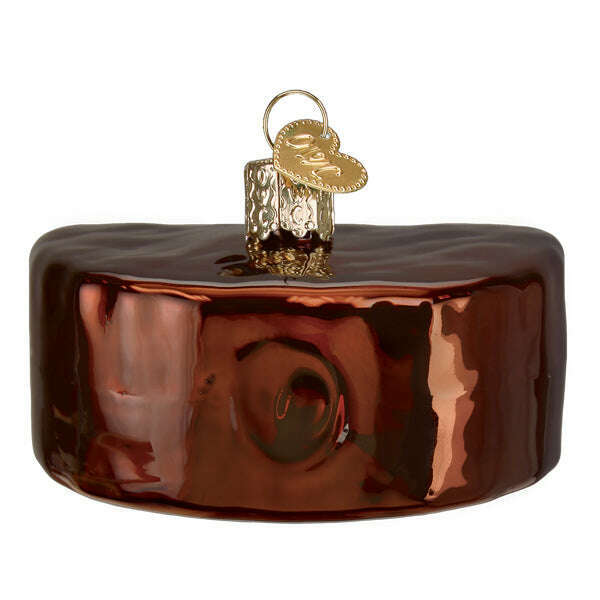 Old World Christmas Hostess Ding Dong Blown Glass Ornament