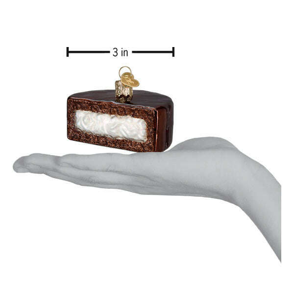 Old World Christmas Hostess Ding Dong Blown Glass Ornament