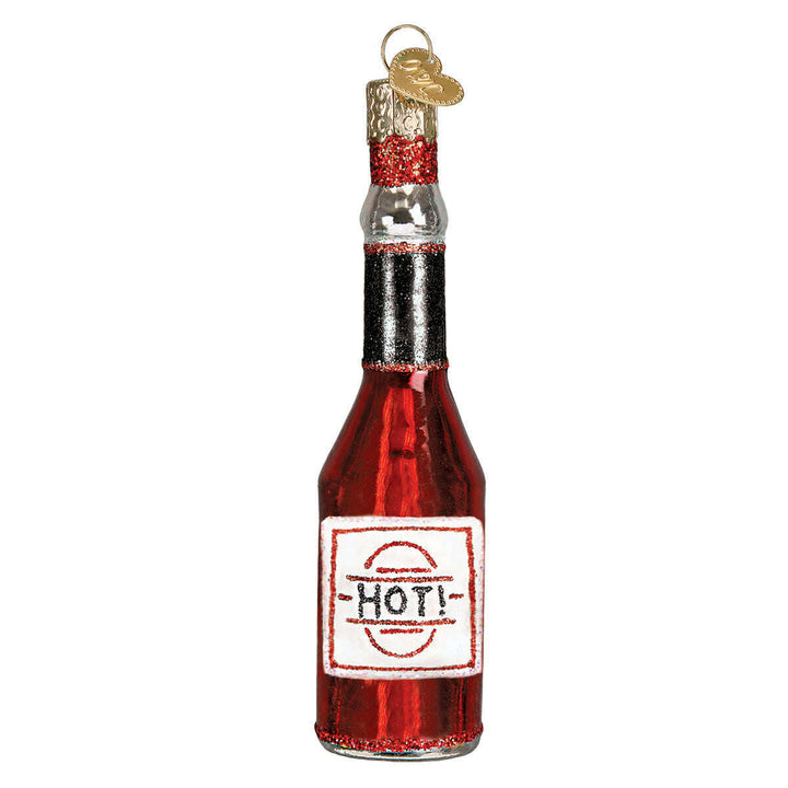 Old World Christmas Hot Sauce Blown Glass Ornament