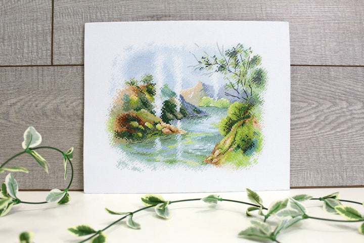Hot Spring Valley A-041 Cross stitch kit