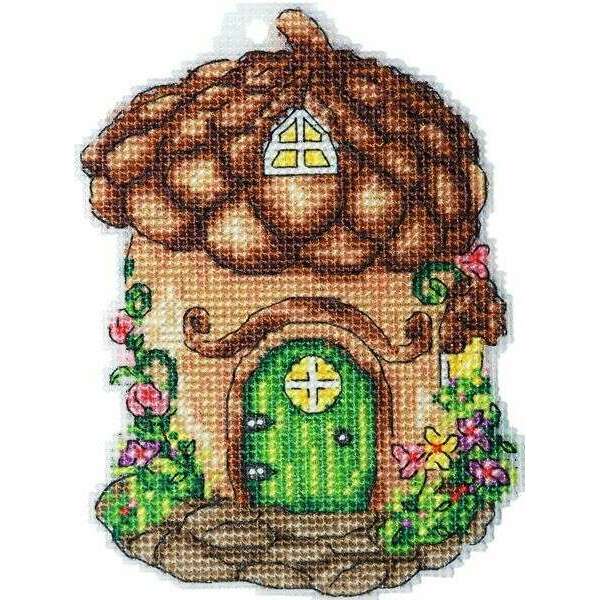 House Acorn  Counted cross stitch kit 8044A