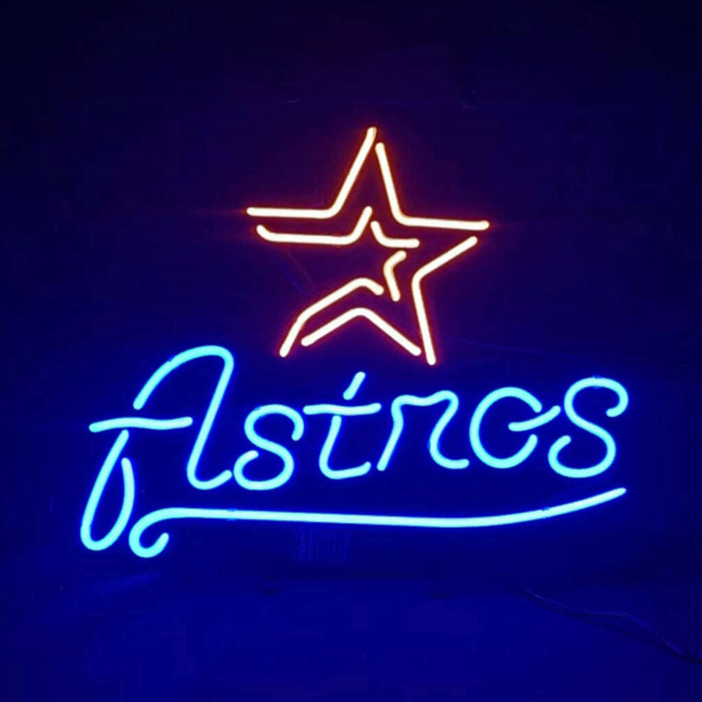 Houston Astros Sport Logo Neon Signs