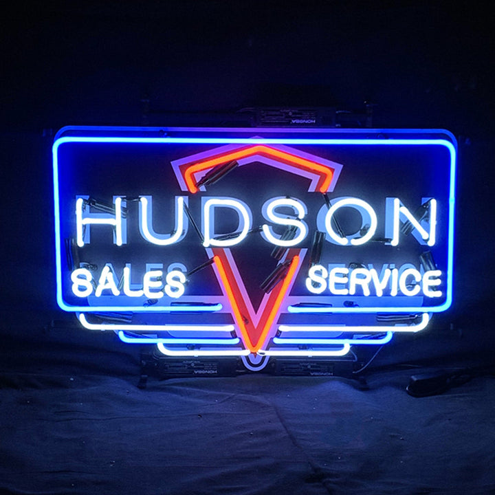 Hudson Sales Service Neon Signs Light
