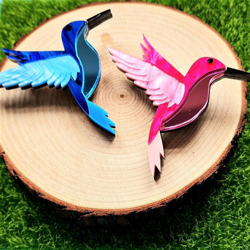 Hummingbird Brooch by Cherryloco Jewellery - 11280 4